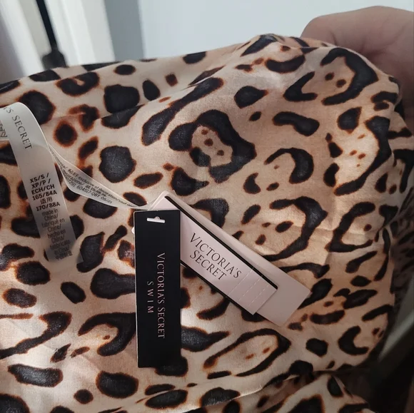 Victoria's Secret SWIM Bikini Cover Up Kimono Style Animal Print - Picture 10 of 10
